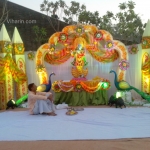 Viharin.com- Beautifully decorated little stage