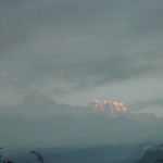 Viharin.com- Sun rays falling on smaller peaks first