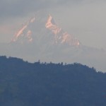Viharin.com- View of Machhapuchchhre from hotel Landmark