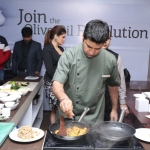 Chef Kunal Kapoor Cooking with Olive Oil