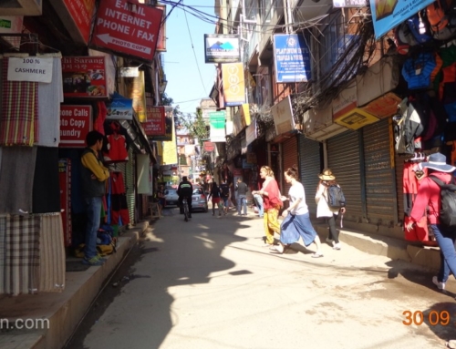 An evening in Thamel, Kathmandu- Nepal