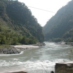 Viharin.com- River and mountains creating a scenic view