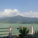 Viharin.com- View of Fewa Lake from temple complex