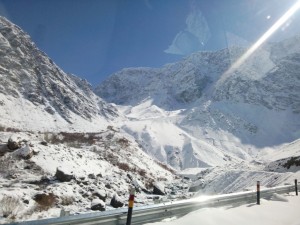 Snow covered area