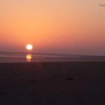 Viharin.com- Sunset at Mandvi beach