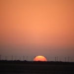 Viharin.com- Submerged sun at White Rann