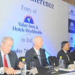 Press conference on launch of Vantage Hospitality - Value Inns & Hotels Worldwide