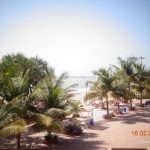 Viharin.com- View of Sugati Beach Resort from balcony