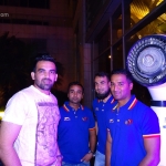 Viharin.com-Zaheer Khan, Amit Mishra, Imran Tahir and CM Gautam