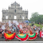  Cultural Performance in front of cathaderal of Saint Paul