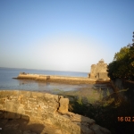 Viharin.com- Beautiful view of Diu Fort in Arabian Sea