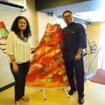 Viharin.com- Myself with Arjyo Banerjee Head Chef, Pizza Hut