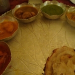 Viharin.com- Non veg thali at 1135AD served in silver cutlery