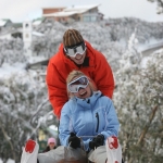 Mt Buller Tobogganing Fun at Victoria's snow fields