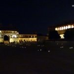 Viharin.com- Amer Fort Courtyard at a glance during night