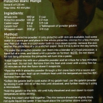 Recipe of California Pistachio Blanc Mange