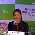 Viharin.com- Mary Kom addressing the conference