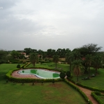 Viharin.com- View with the swimming pool