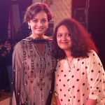 With Dia Mirza