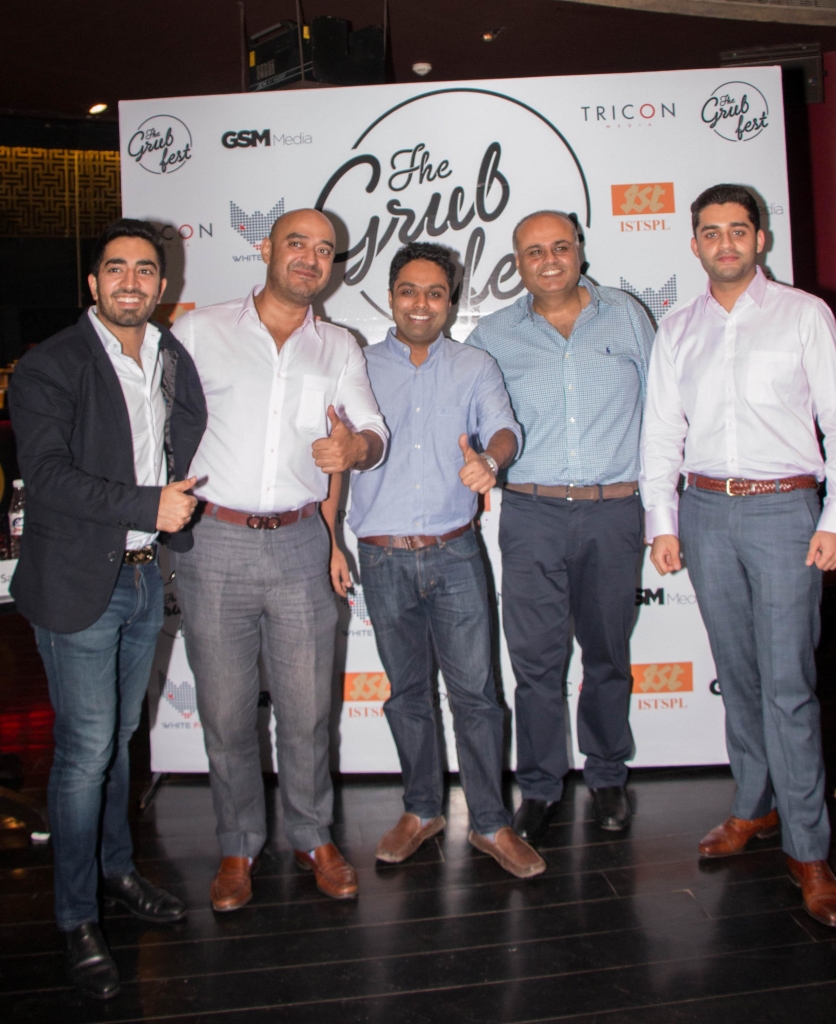 L-R, Chaitanya Mathur, Shiv Karan, Sahil Jain, Vivek Bahl and Arjun Jain (Custom)