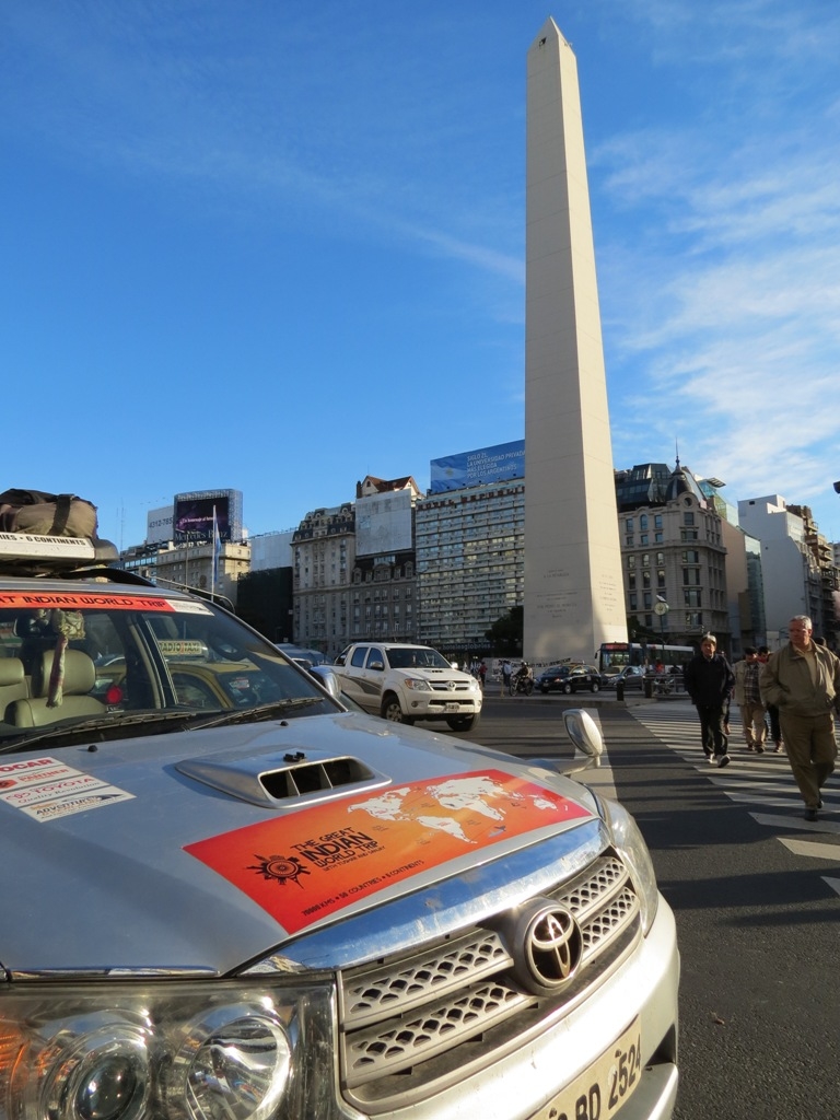 Buenos Aires obelisco monumental tower