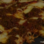 Viharin.com- Mutton Rarha Pizza