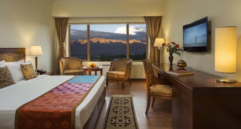 Deluxe Room --The Grand Dragon Hotel Ladakh