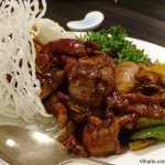 Viharin.com- Sliced Lamb in spicy sauce