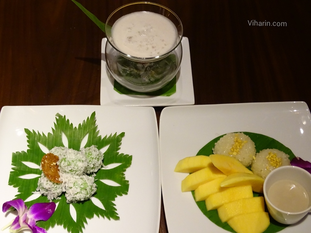 Viharin.com- Desserts- Tub Tim Krob, Khao Niew Mamaung, Kanom Tom