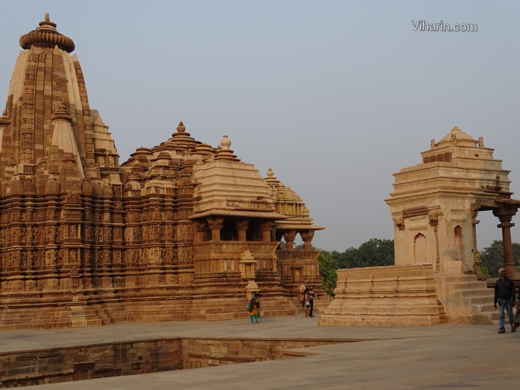 Viharin.com- Yet another interesting temple of Western group temples Khajuraho