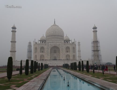 Bold n beautiful The Taj Mahal getting repaired