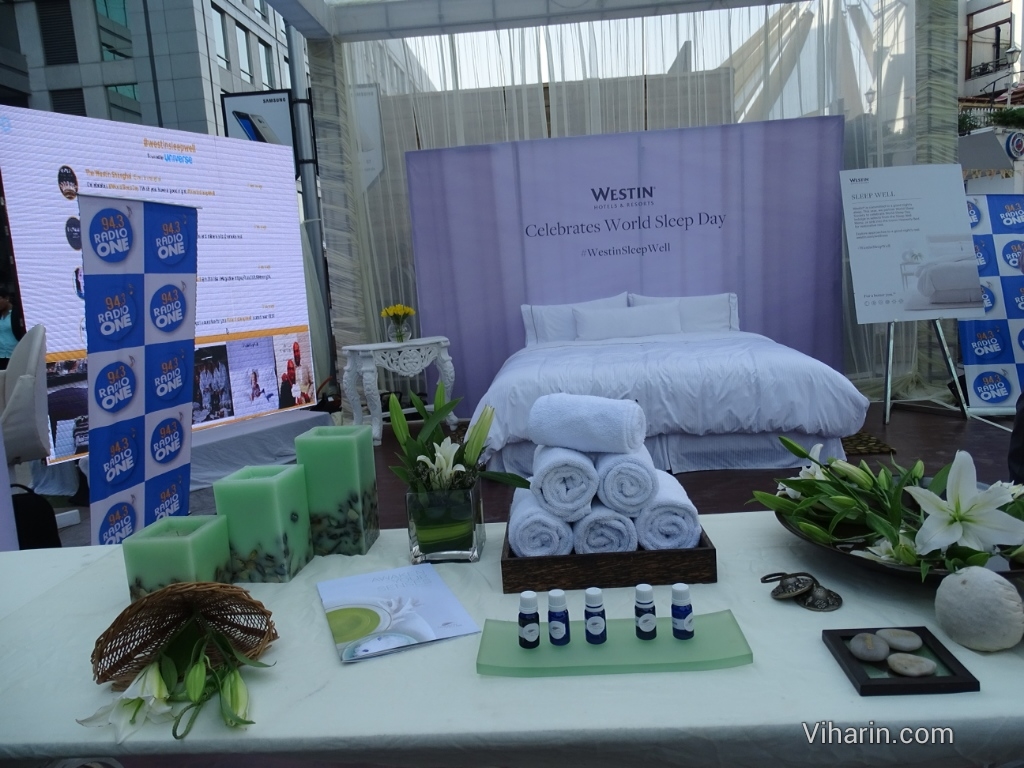 Viharin.com- Westin celebrates World Sleep Day