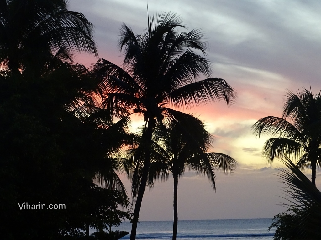 Viharin.com- Mesmerizing divine moments of Sunset at Mauritius beach Flic en Flac