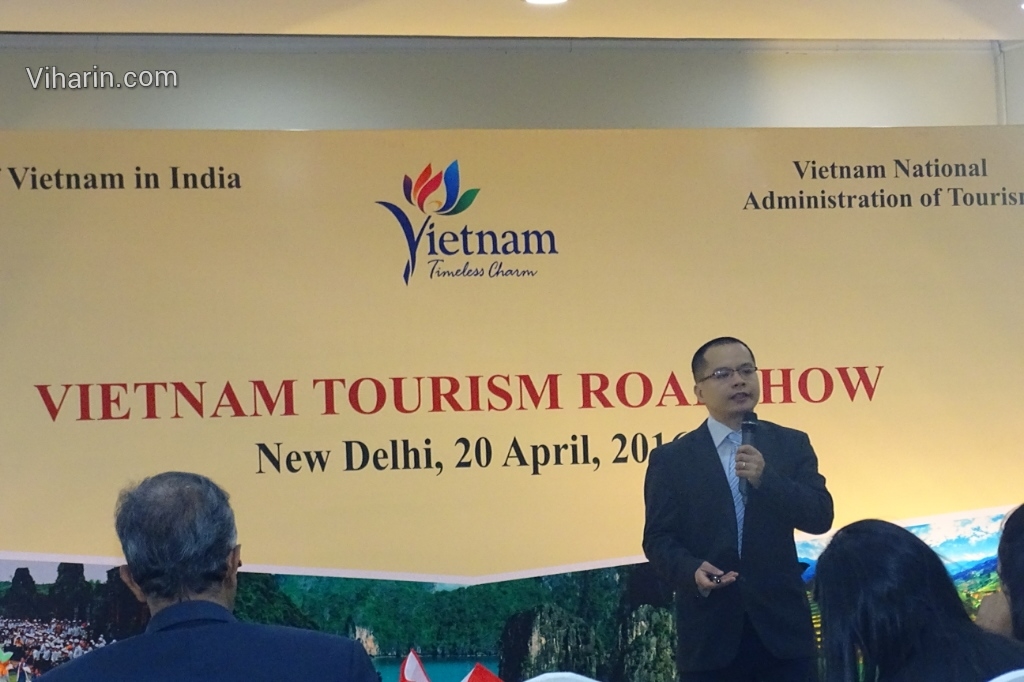 Viharin.com- Mr. Le Tuan Anh, Deputy Director General, International Cooperation Deptt explaining why visit Vietnam