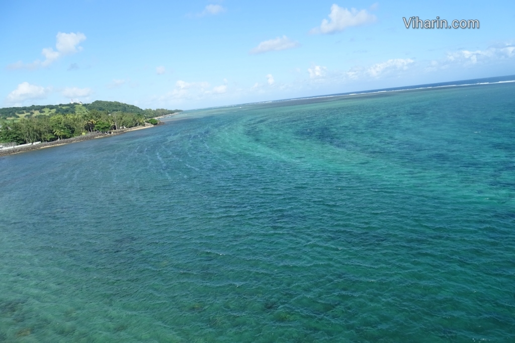 Viharin.com- Greenish contours in Indian Ocean