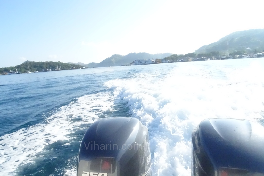 Viharin.com- Boat ride from Flores to Komodo