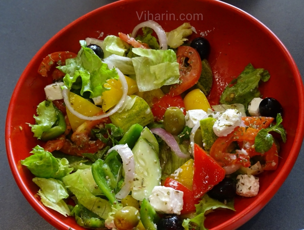 Viharin.com- Vegetarian Salad at Johnny Rockets that makes you Fit & Fabulous