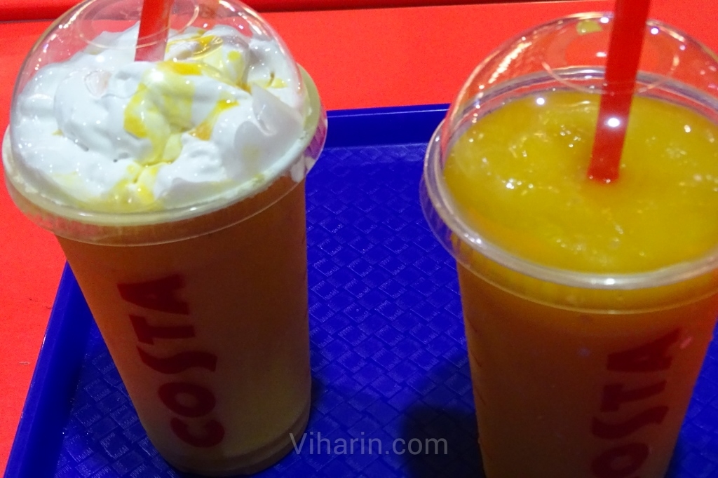 Viharin.com- Mango Frostino and Mango fruit cooler