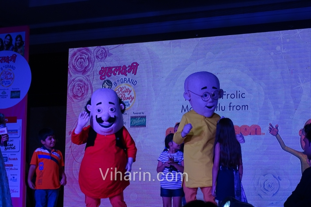 Motu Patlu at Grehlakshmi's Worlds Largest Kitty Party