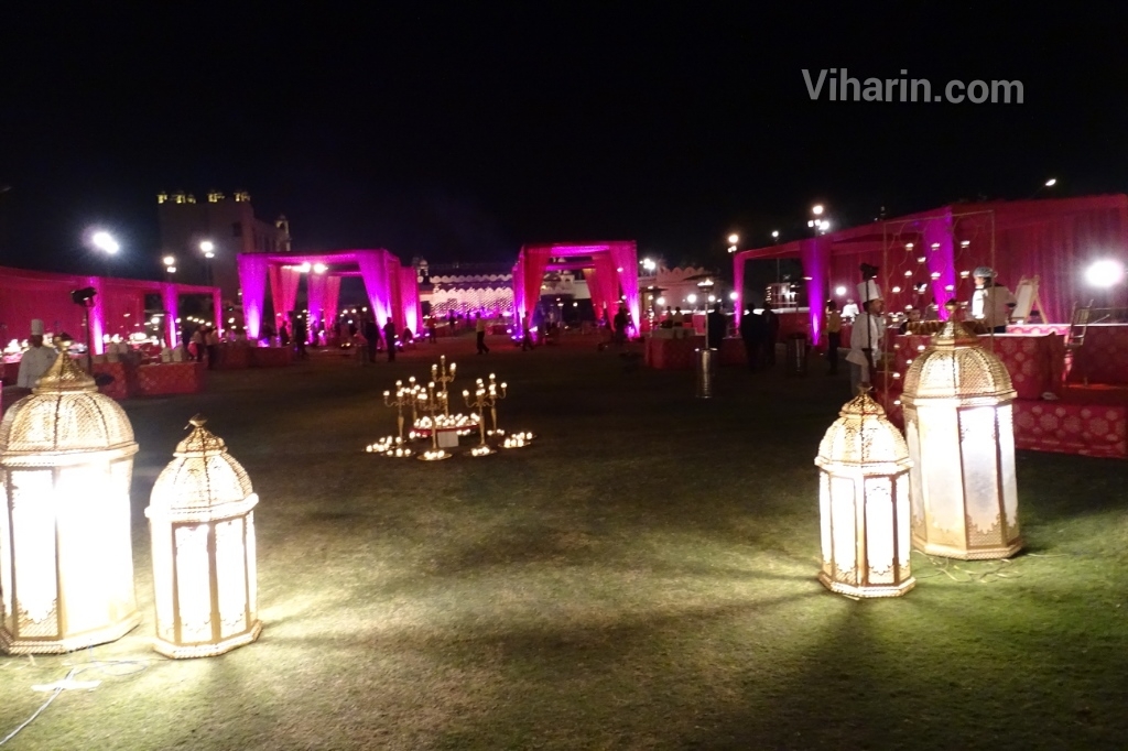 Viharin.com- Decoration at Writer's Ball @ Le Meridien Jaipur