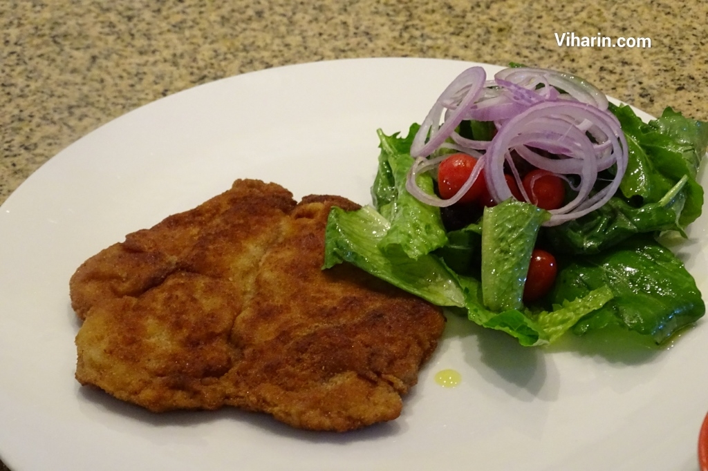 Viharin.com- Chicken breast Milanese Style