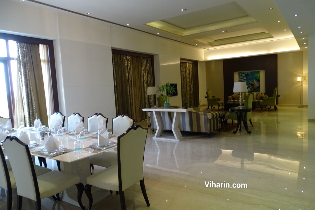 Viharin.com- Drawing dining in Villa