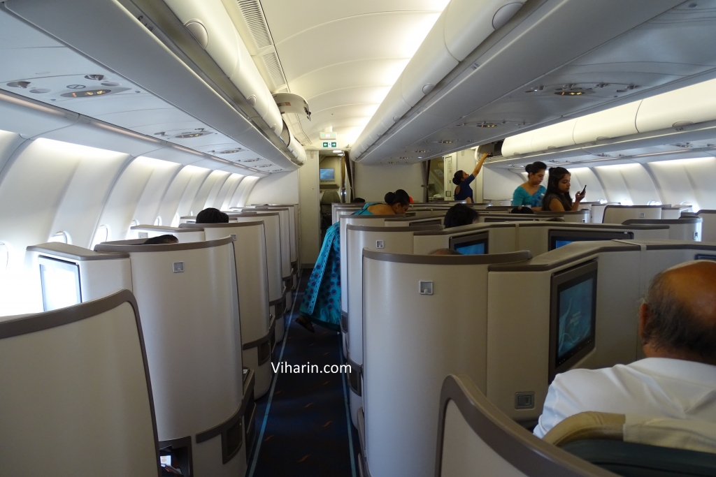 SriLankan Airlines Business Class from Male to Sri Lanka