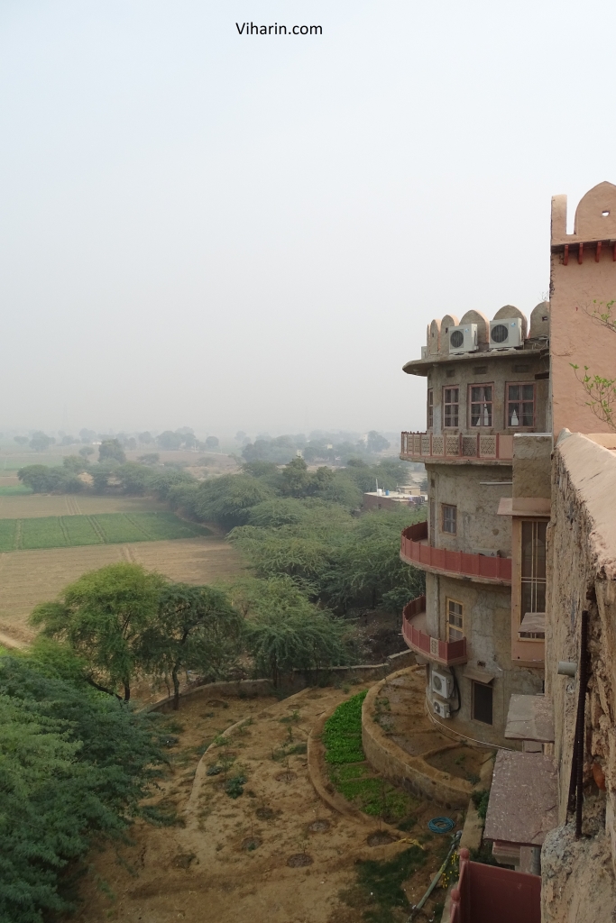 Side view of Hill Fort Kesroli