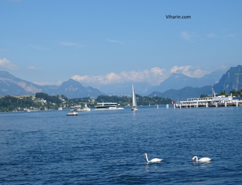 Photographs of Lake Zurich and surrounding area in Switzerland