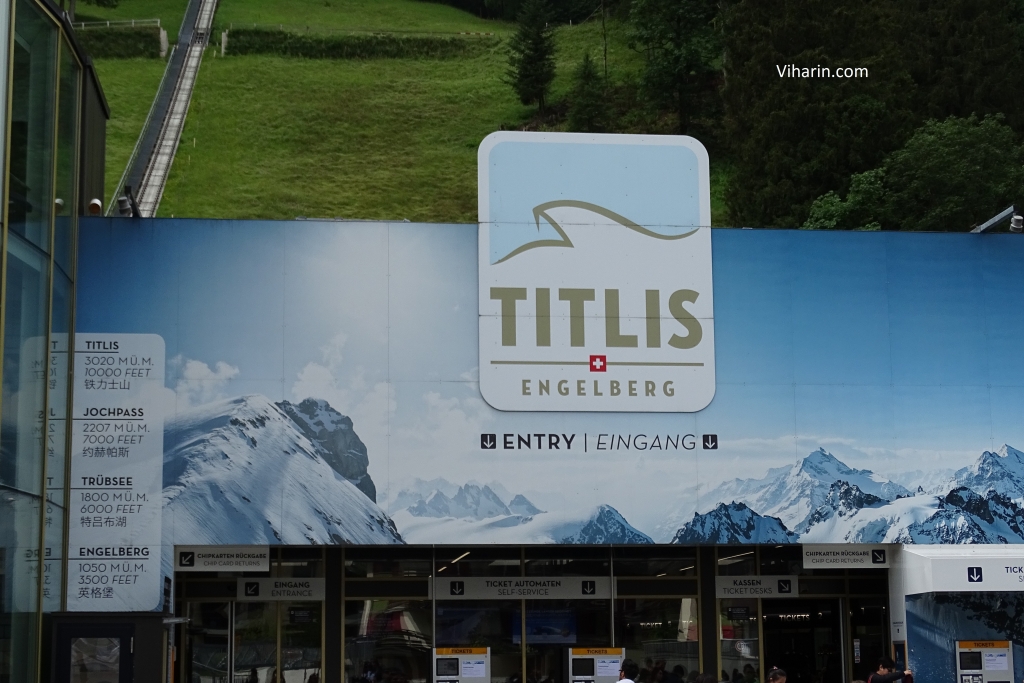 Entry to Mt. Titlis