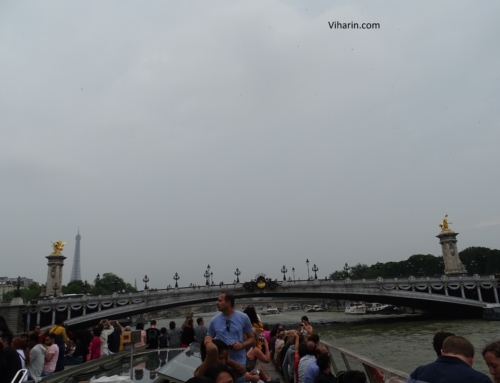 Beautiful view of river Seine along with marvelous architecture of buildings by the river