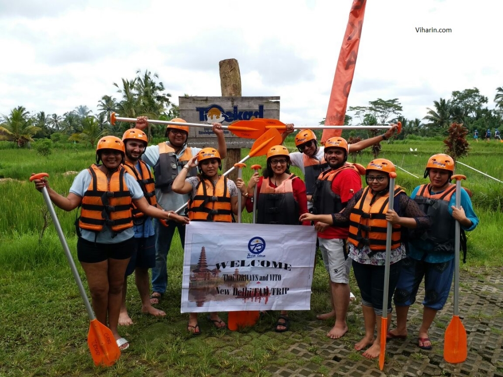River Rafting team at Toekad Rafting