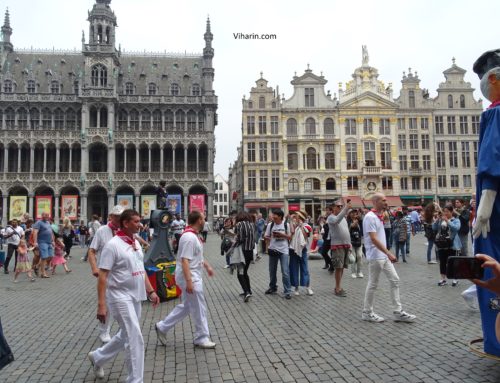 Mannekan Pis a symbol of how Julianske saved Brussels from enemy attack