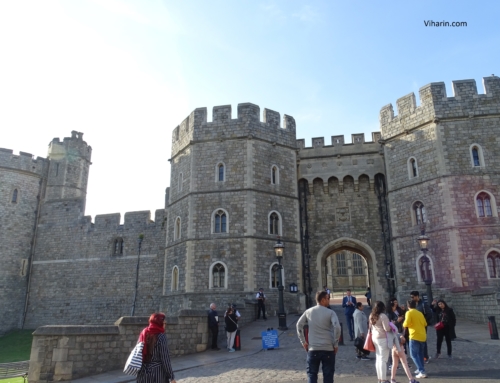 An evening by the Windsor Castle, London